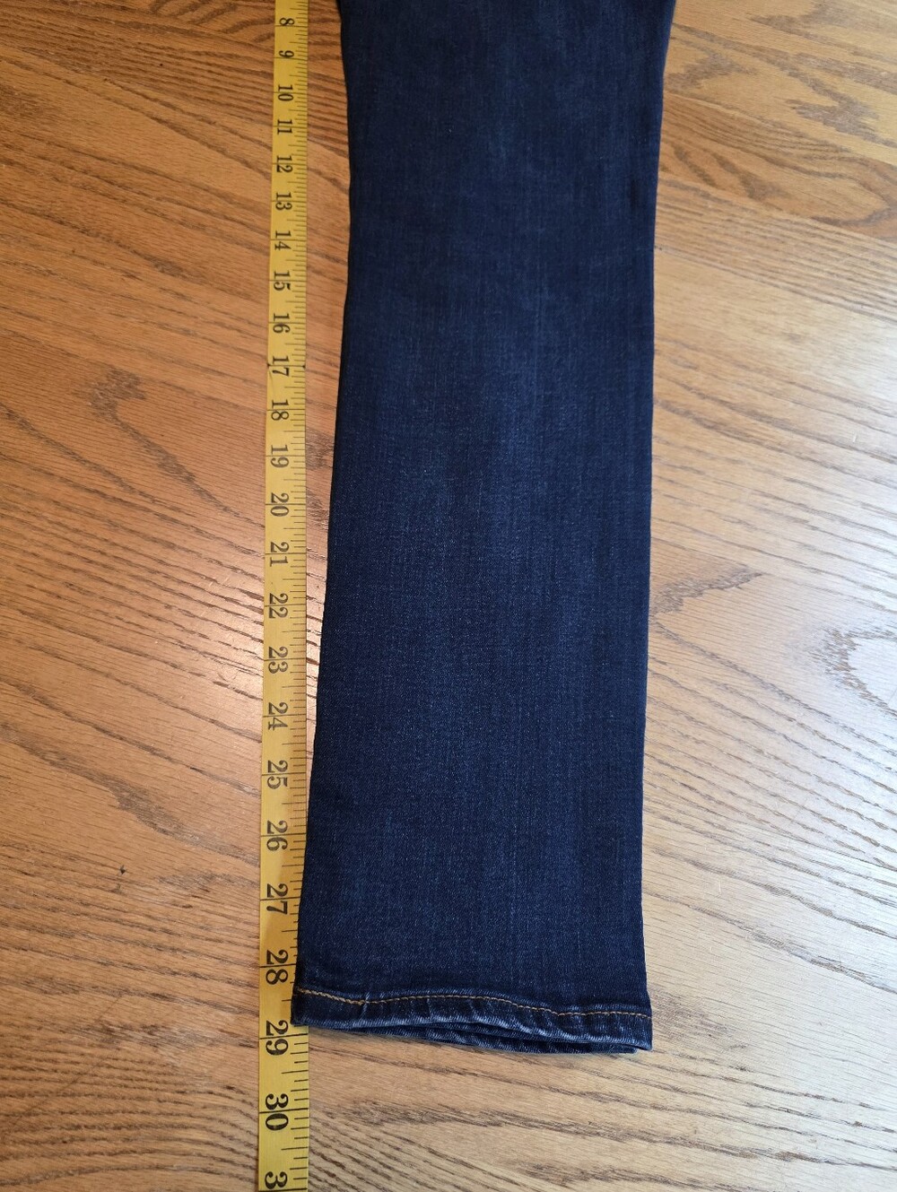 Levi's 711 Skinny Jeans Women's Size 31X32 Dark Wash - Picture 16 of 16